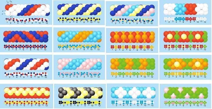 Гирлянда из воздушных шаров своими руками 37шт/3м