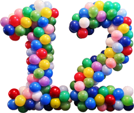 буквы из шаров буквы из шаров
