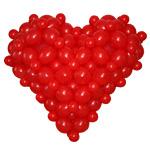 сердца из шаров сердца из шаров