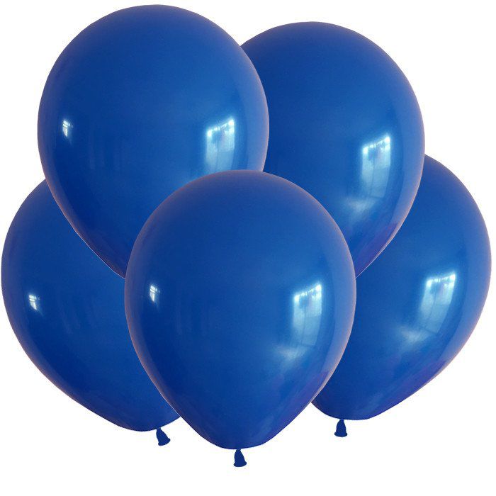 Синие шары