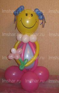 Детский воздушный шар "Девочка "