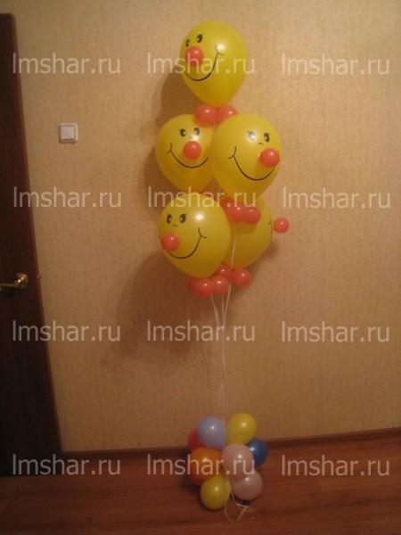 Смайлики на стойке Смайлики на стойке